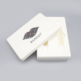 Cosmetic pulp box essence liquid paper plastic box skin care products paper holder inner holder can be fully degraded anti-pressure pulp molding