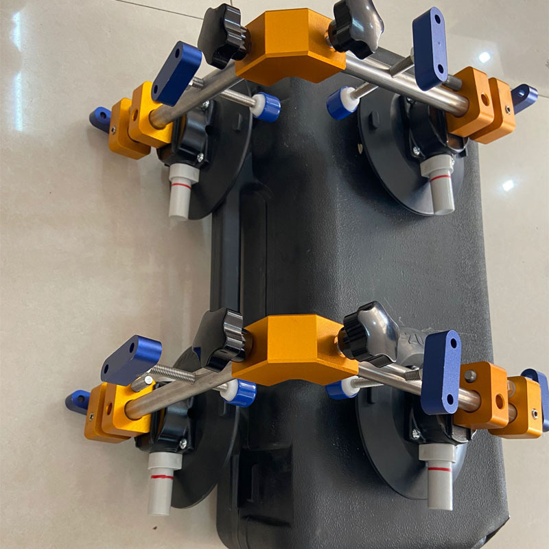 工厂直供大理石转台拐角 气泵真空吸盘90度直角无缝拼接固定器