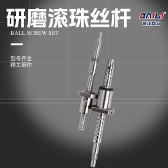 源头厂家精密研磨滚珠丝杠高精度C5高速静音模组专用丝杆1605系列