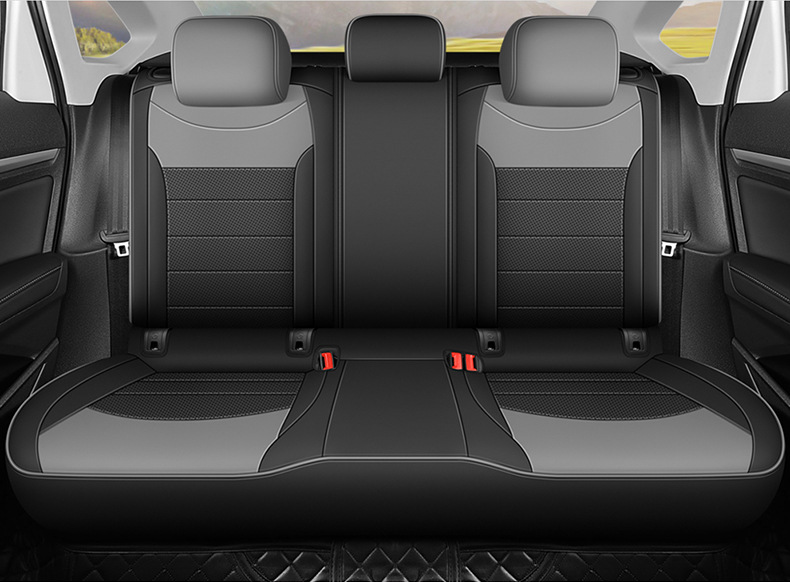 2013-24 Volkswagen Jetta Special Car Seat Cover Four Seasons Universal Leather Seat Cover Full Leather Car Cushion