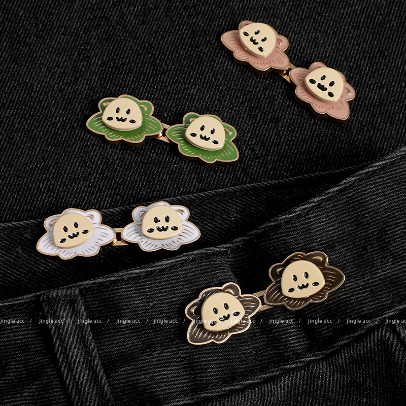 Pantalones de cintura apretado artefacto de cintura sin agujeros de perforación, pantalones de cintura apretado ajustable sin marca, cintura de pantalones grande y pequeña artefacto de cintura