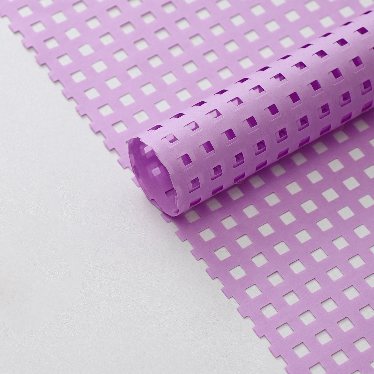 Cuatro colores cordier luz en el espejo de papel de embalaje hueco engrosado flor DIY paquete de flores materiales de arte floral