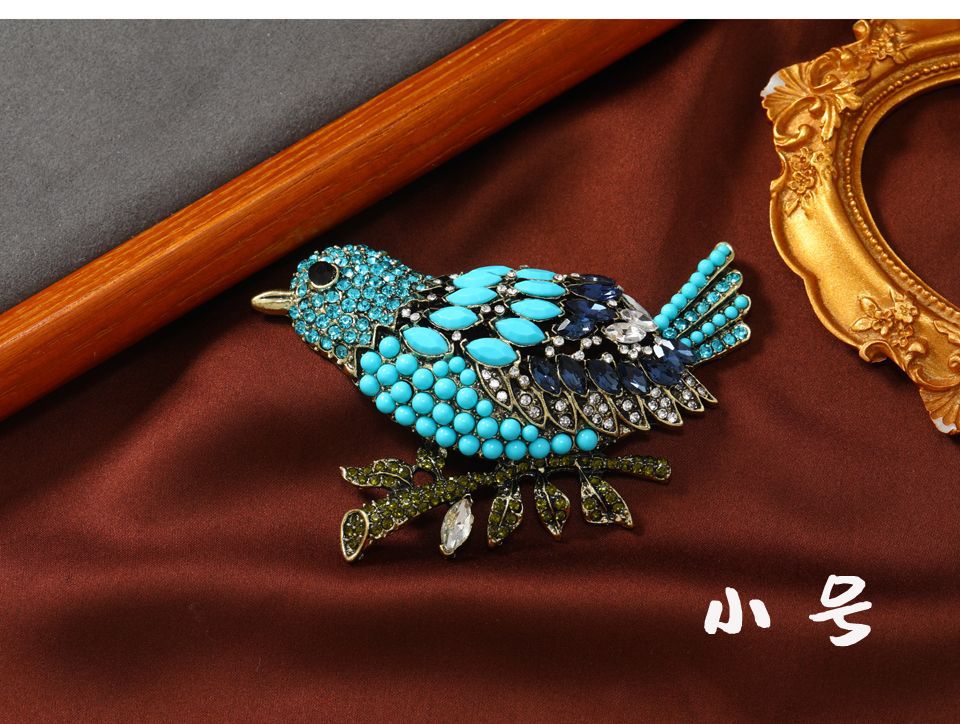 83g Weight Brooches Classification Banquet, Party, Street Occasion Alloy Material Animal Pattern Unisex Gender Retro Style Retro Pin Animal Alloy Unisex Brooches 6