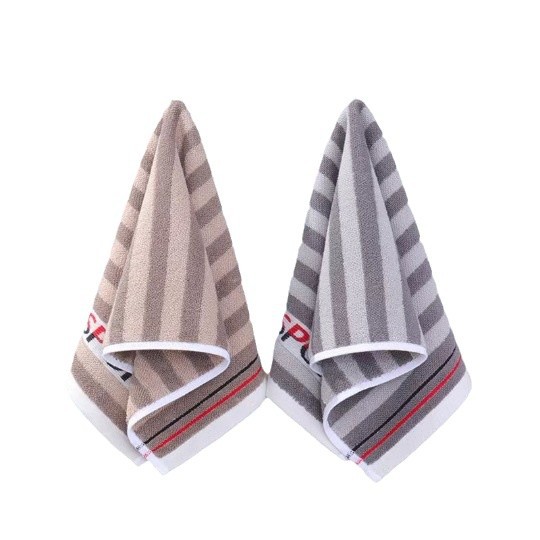 Toalha de rosto em algodão para crianças absorvente xadrez_voghion.com