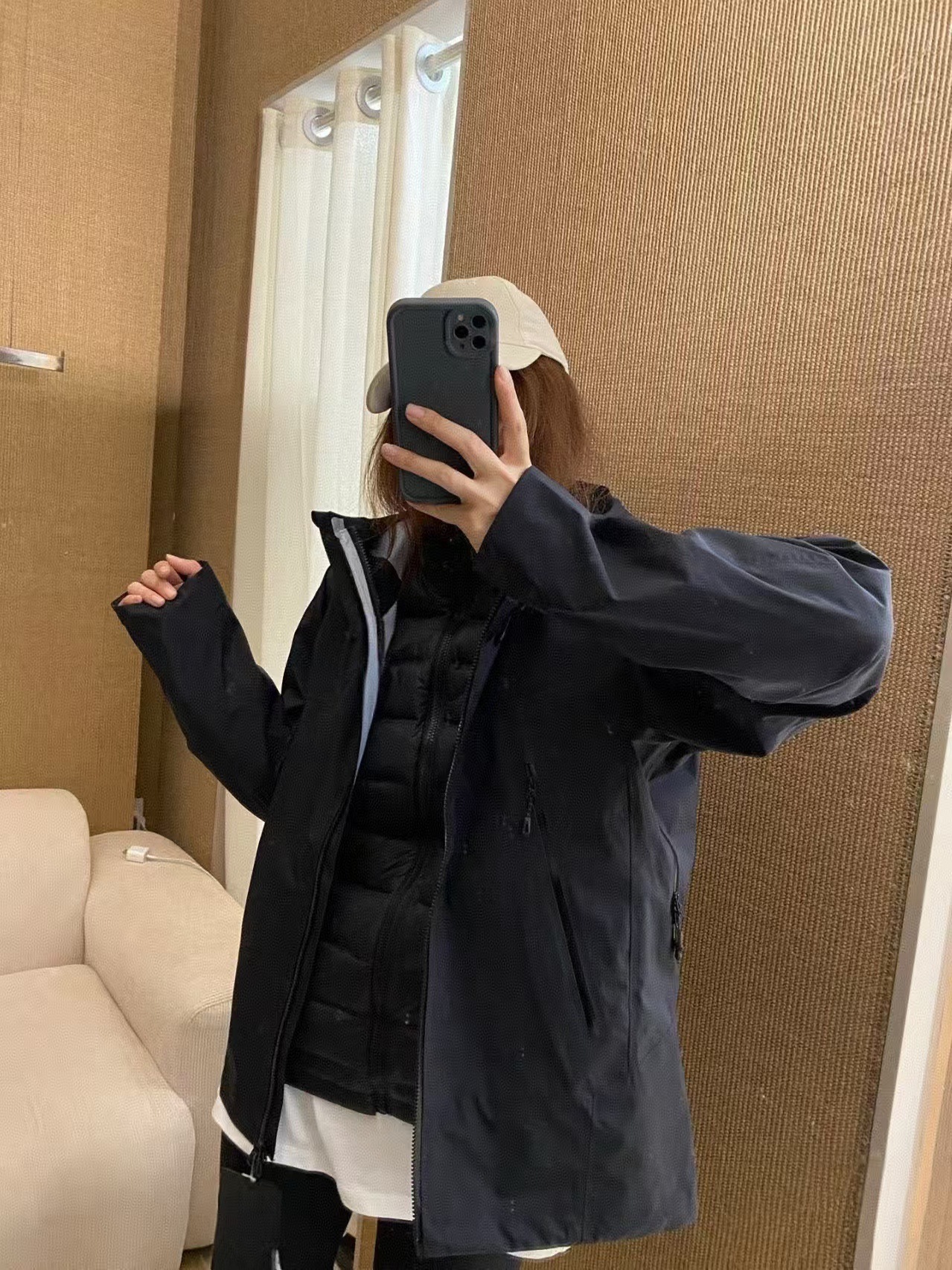 Sunstone nuevo bogda 3 en 1 LT al aire libre caminata casera dura impermeable a prueba de viento hombre y mujer vestir