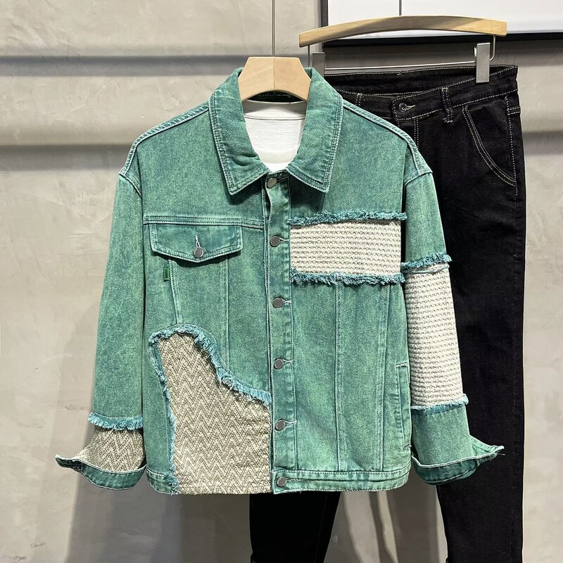 Men's Jacket Cross-Border High-Quality Men's Korean Style Jacket Men's Casual Versatile Spring and Autum Youth Jacket Men's Jacket Cross-Border High-Quality Men's Korean Style Jacket Men's Casual Versatile Spring and Autum Youth Jacket