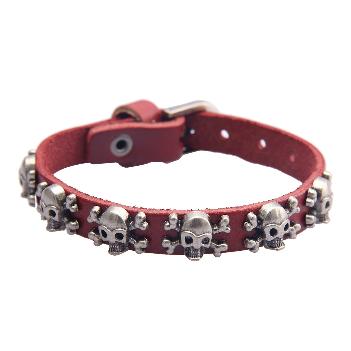 Аксессуар, металлический кожаный браслет для любимого, Aliexpress