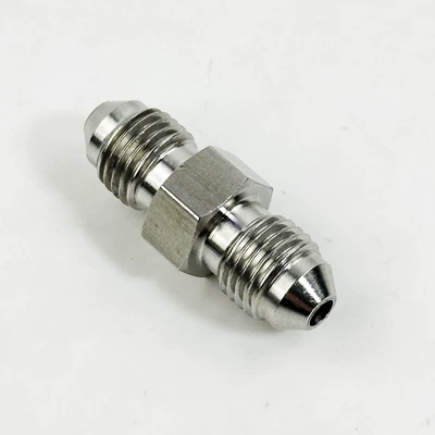 Stainless Steel An3-M10*1/M12*1 Double-Ended Thread Conversion Joint for Automobile/Motorcycle Brake Accessories (Other brake systems) - an3-m101