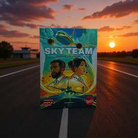 Sky Team全英文版天空小队合作沟通限制卡牌休闲朋友聚会桌游现货
