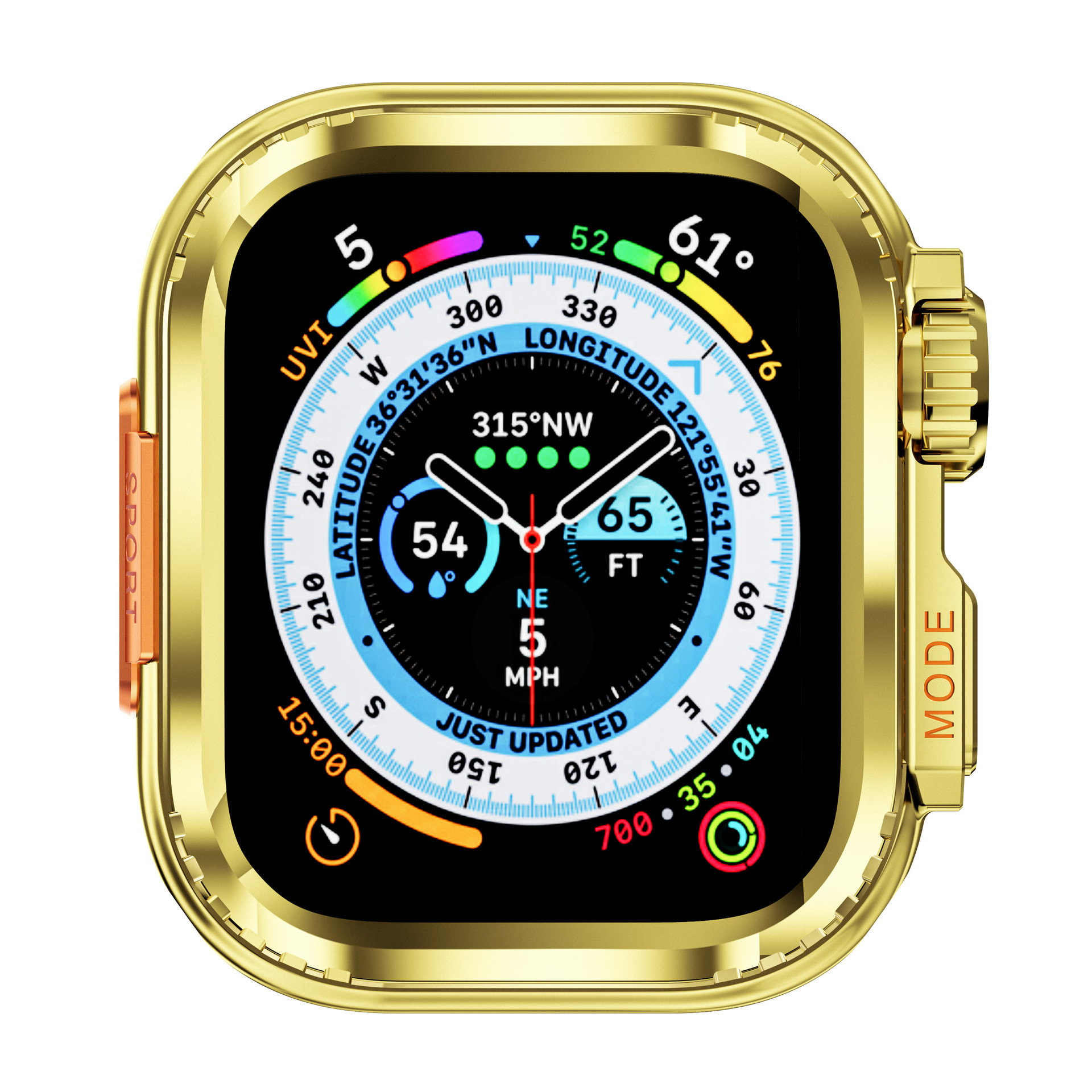 Suitable for Apple Watch case, Apple Watch4-9 generation electroplated multi-color instant transformation SPORT metal case Application Scenario