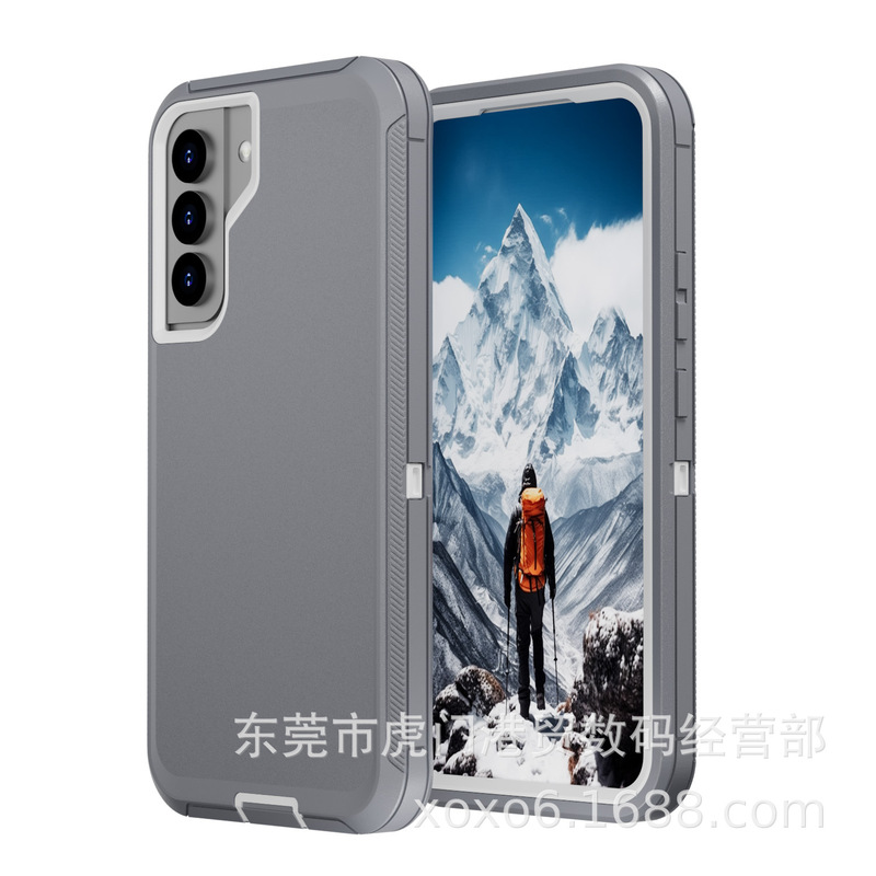 Samsung SAMSUNG S22/PLUS 3 耐性ロボット携帯電話ケース、落下防止および防塵保護カバーに適しています。|undefined