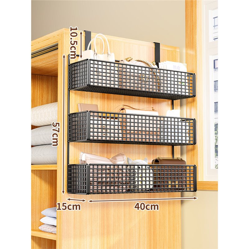 블랙 3단 특대형(캐비닛 사이드 모델)