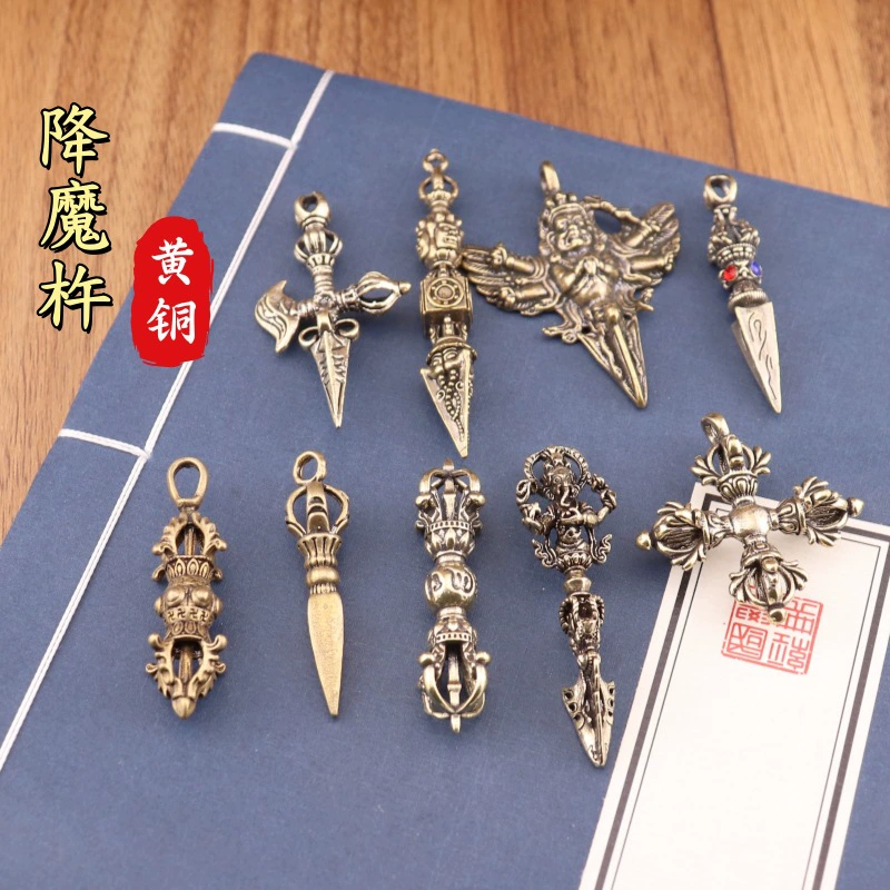 Ретро тибетская чистая медная капля