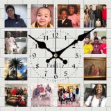 Пользовательские -приготовленные деревянные доски, висящие часы, ремесленные ремесленные, бортовые горячие часы гибкие производственные часы