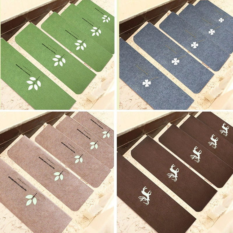 Self-adhesive home non-slip floor lighting for stairs
