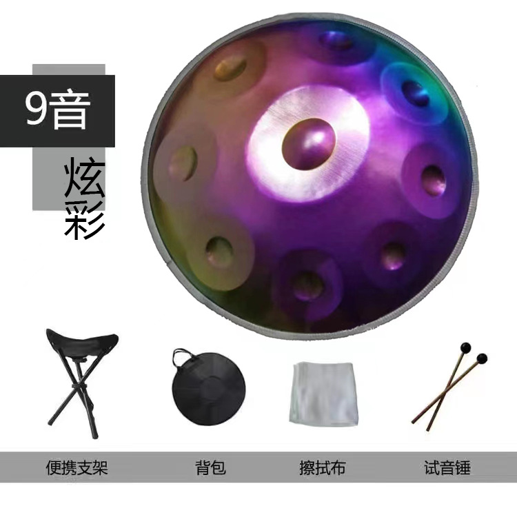Wholesale Musical Instrument Tongue Drum 440 Hertz 432 Hertz Genuine Steel Tongue Drum Hand Disc Drummer Disc