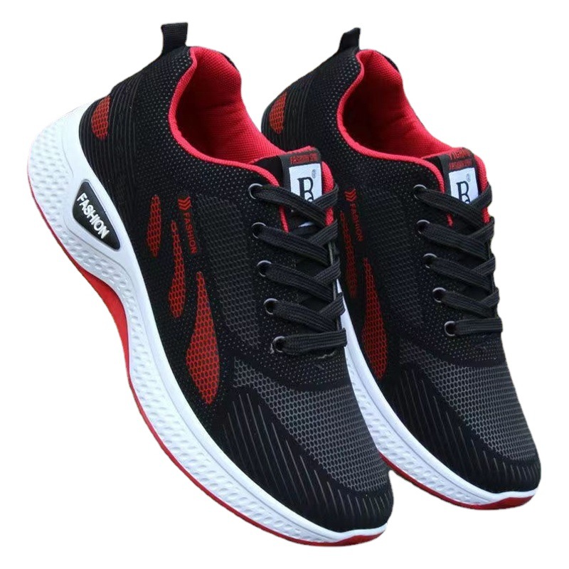 2024 nuevos zapatos deportivos de otoño para hombre, zapatos informales más fácil para combinar, zapatos ligeros transpirables para hombre, suela suave antideslizante resistente al desgaste