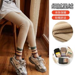 女童打底褲秋冬款外穿兒童褲子秋裝加絨加厚棉褲中大童保暖褲長褲