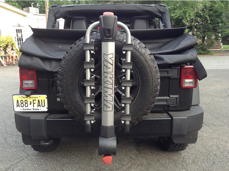 Ridge Bike Rack Mountain Bike Road Bike Trailer Hitch Universal Hanging Car Tilt Foldable
