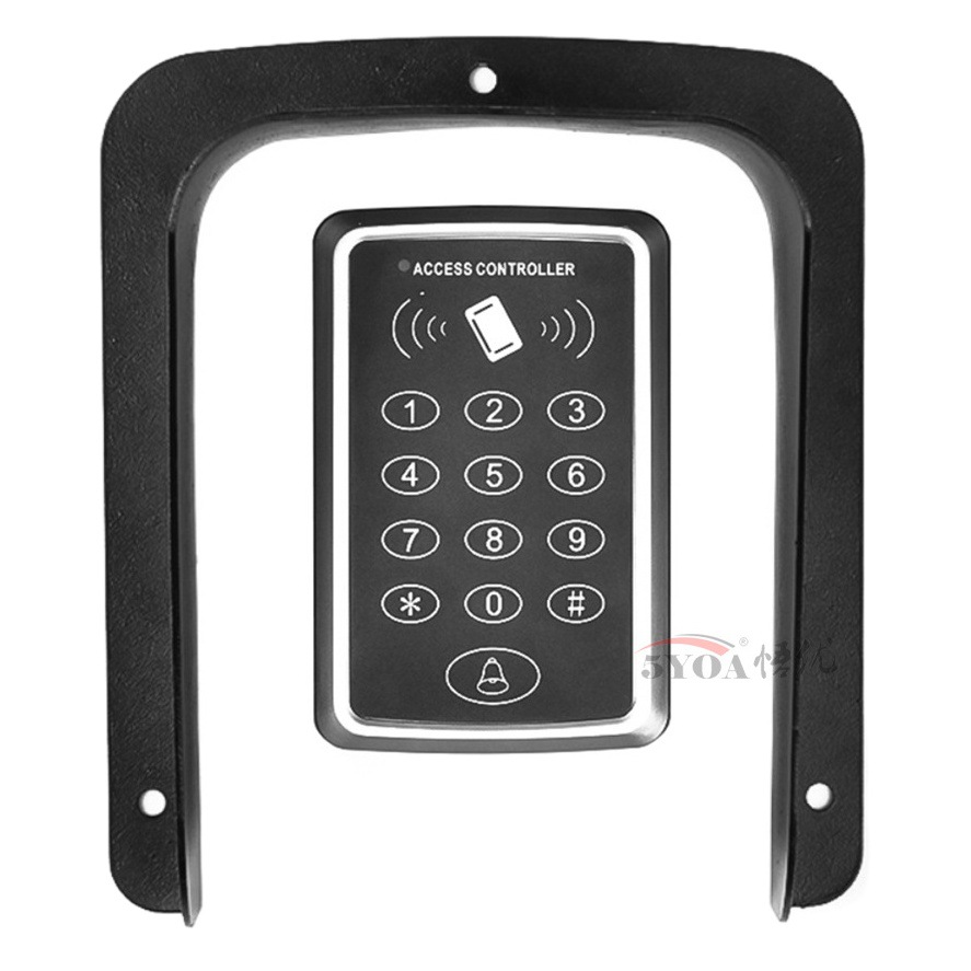 Control de acceso de reconocimiento facial máquina integrada cubierta de lluvia caja protectora sala de protección solar al aire libre engrosada impermeable interruptor de timbre de host image 1