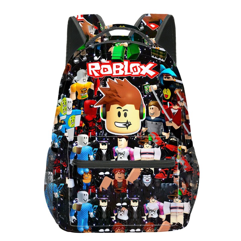 ROBLOX ロブロックス バックパック クロスボーダー 新しいフルプリント バックパック デイリー トラベル トラベル レジャー スクールバッグ|undefined