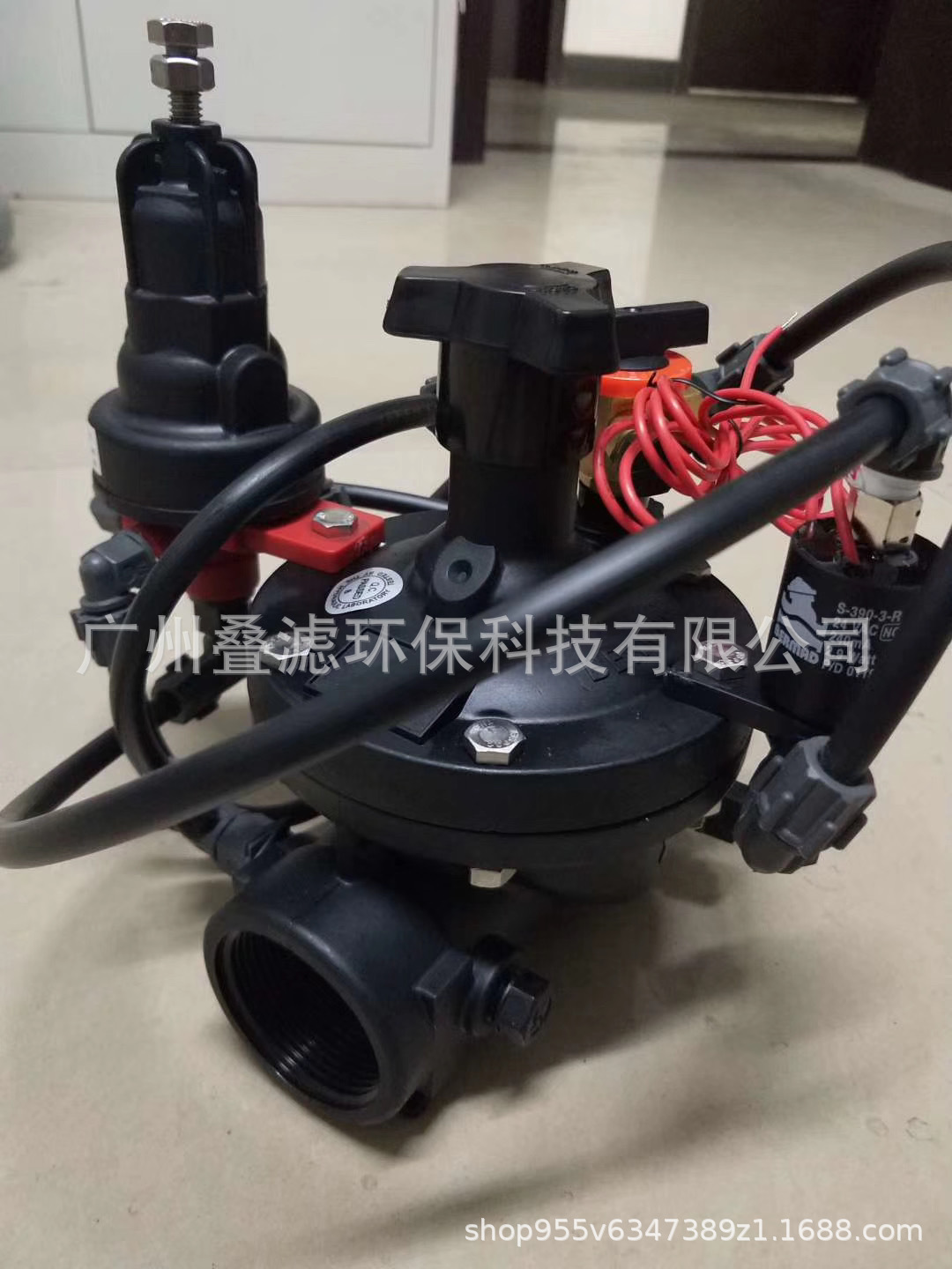 以色列伯尔梅特S-390-3 2寸手动减压 农业灌溉电磁阀BERMAD