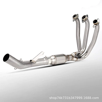 Motorcycle Chunfeng 675SR-R exhaust pipe 675SR stainless steel front and rear sections 675SR 675SS 675NK (Motorcycle Handle Cover) - cfmoto-675sr675nk-front-section