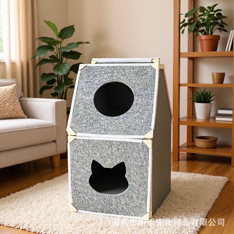 Модульный игровой комплекс для кошек многоугольный