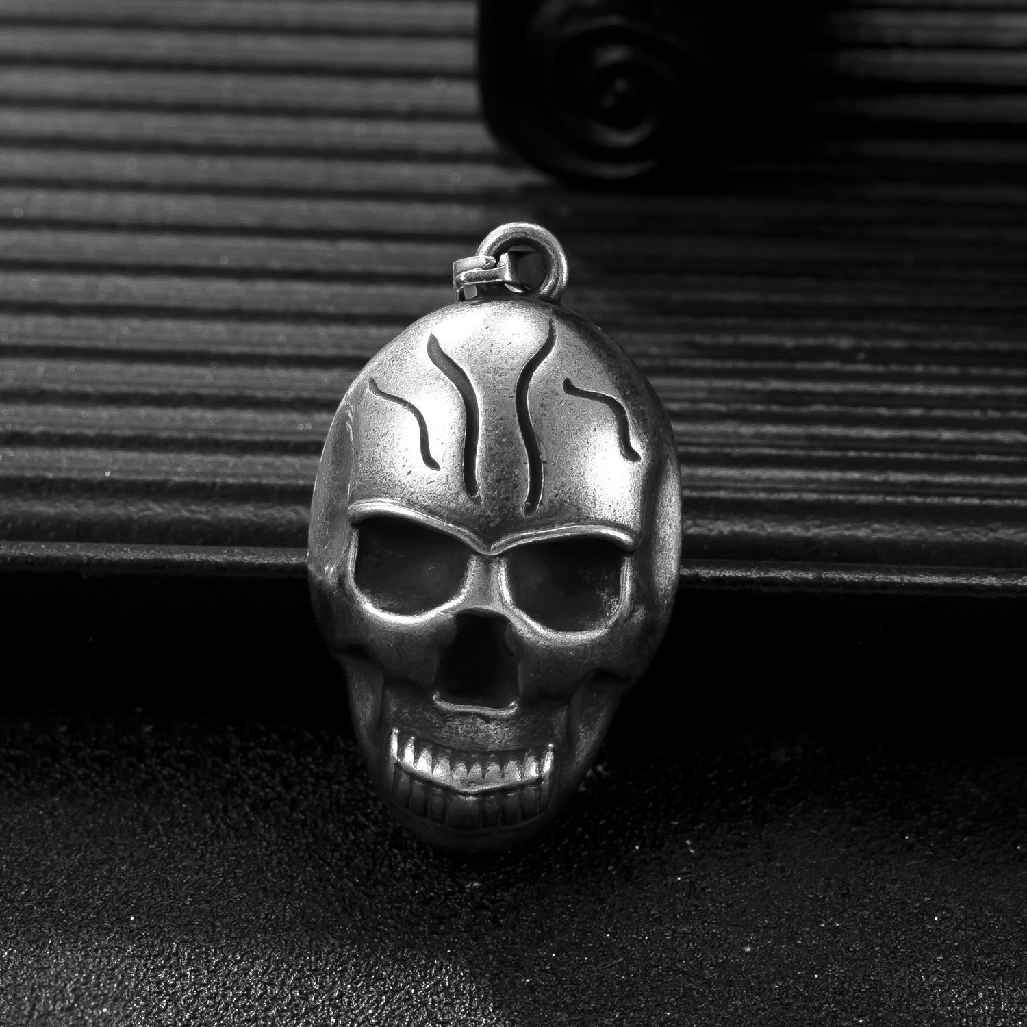 Colgante único Joyas de fundición de acero inoxidable transfronterizas Accesorios de collar de calavera Personalidad Exageración Fábrica de accesorios de joyería de bricolaje