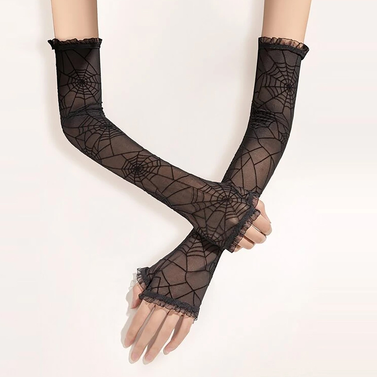 fashion sunscreen wild lace gloves  NSTQ30637