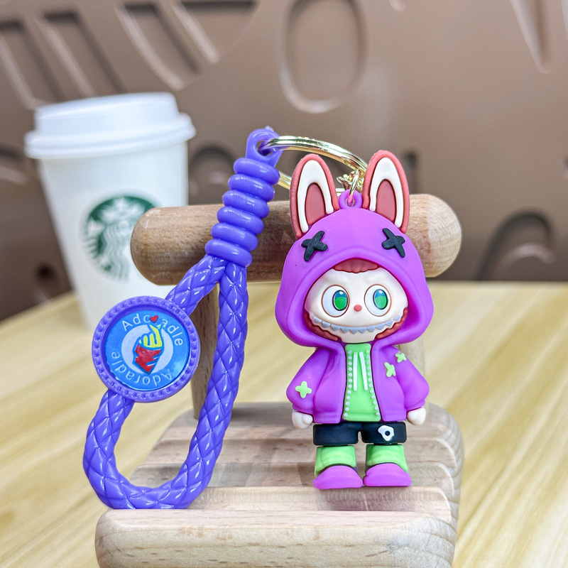 labubu 新しい 3.0 labubu 第三世代カラフルなぬいぐるみペンダントバブルマットブラインドボックスクロスボーダーホットスタイル人形|undefined