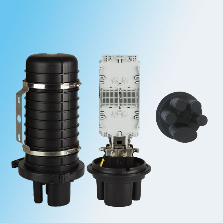 热缩光缆接头盒24芯48芯72芯96芯144芯288芯光纤分支插片式