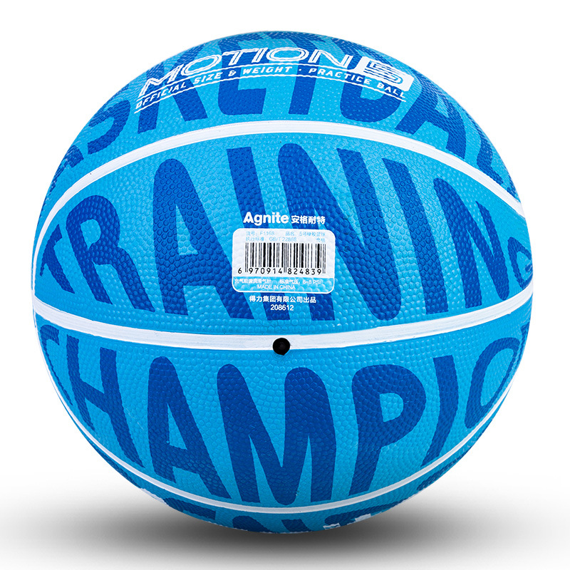 Deli angnete F1168 N ° 5 Baloncesto de goma Baloncesto de interior y al aire libre disponible