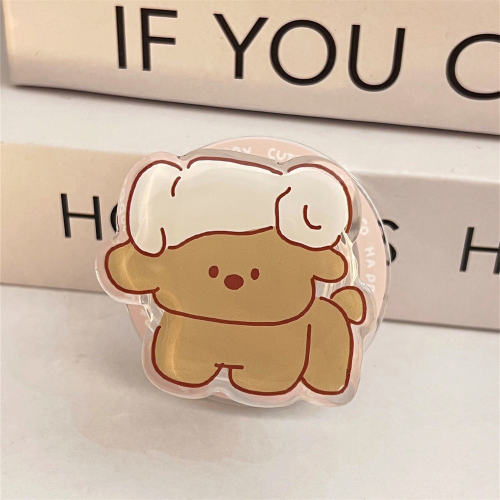 Towel brown dog magnetic holder