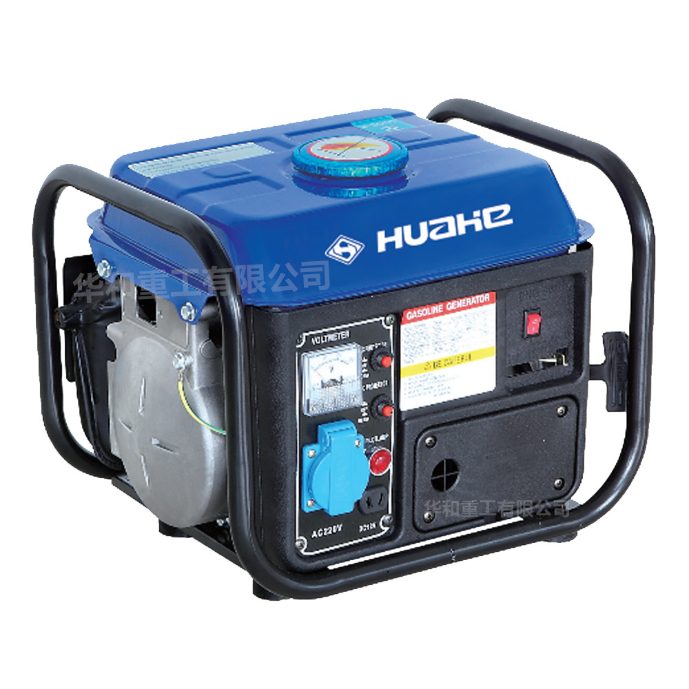 650W铜线带架子汽油发电机组