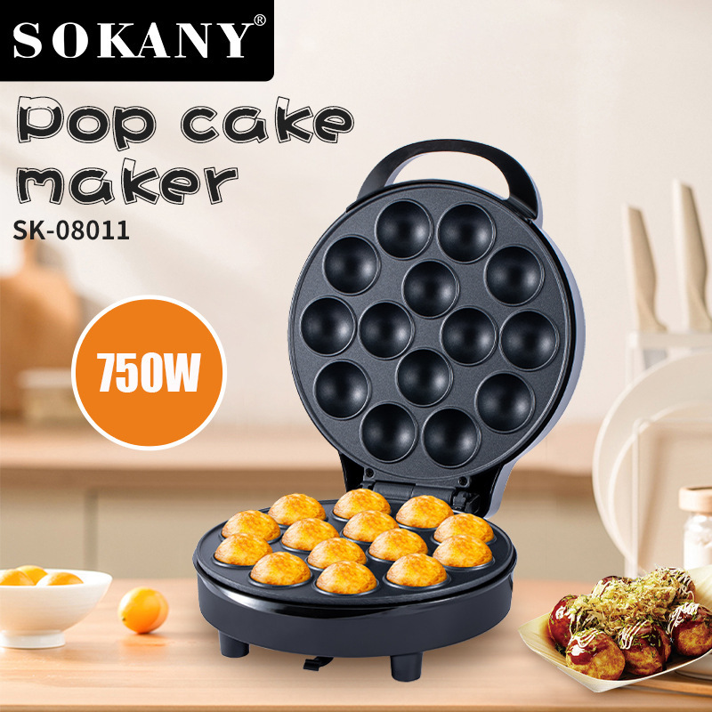 Foreign Trade Export Sokany08011 Bread Machine Baking Cake Machine Household Light Breakfast Machine Cake Maker