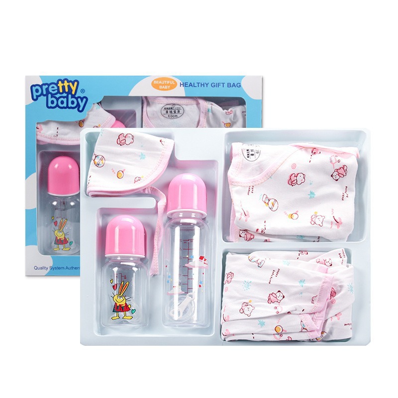 Set de Regalo de Biberones para Bebé de Plástico PP con Mango Portátil para Bebés image 19
