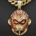 Gold Black Myth: Wukong Single Pendant