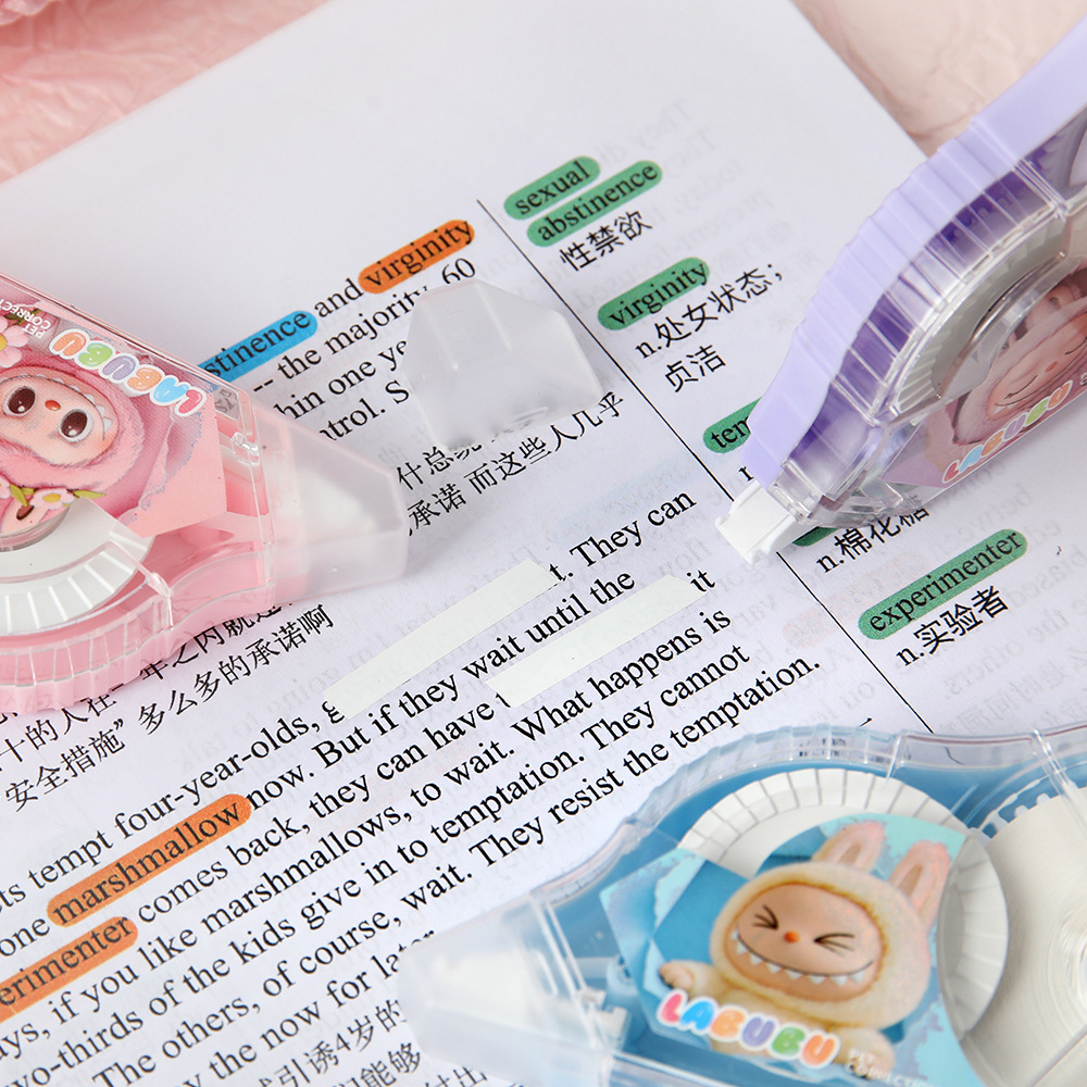 corrección de muñecas de tela 30m de gran capacidad corrección corrección de dibujos animados corrección de tareas corrección de papelería al por mayor