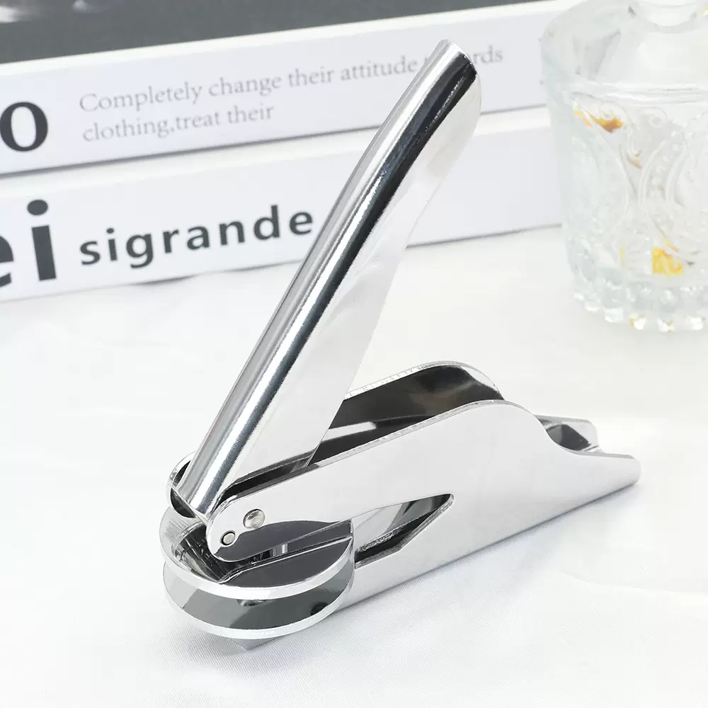 手钳钢印 定 制logo压痕压印便携印章用品 婚礼礼物装饰 厂家直销