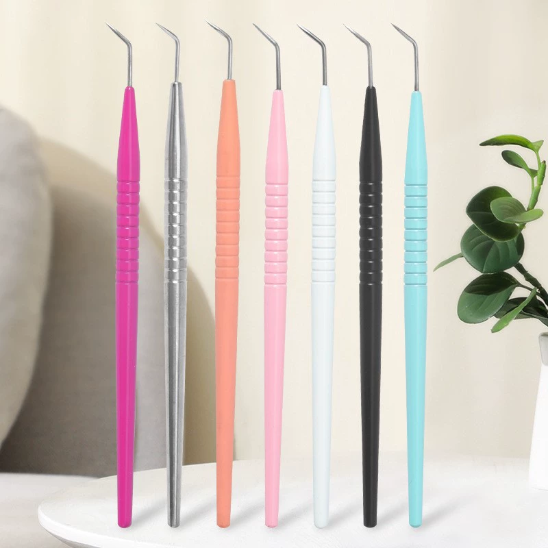 Multicoloured eyelash extension stainless steel for eyelashes, doll, (Physicals)