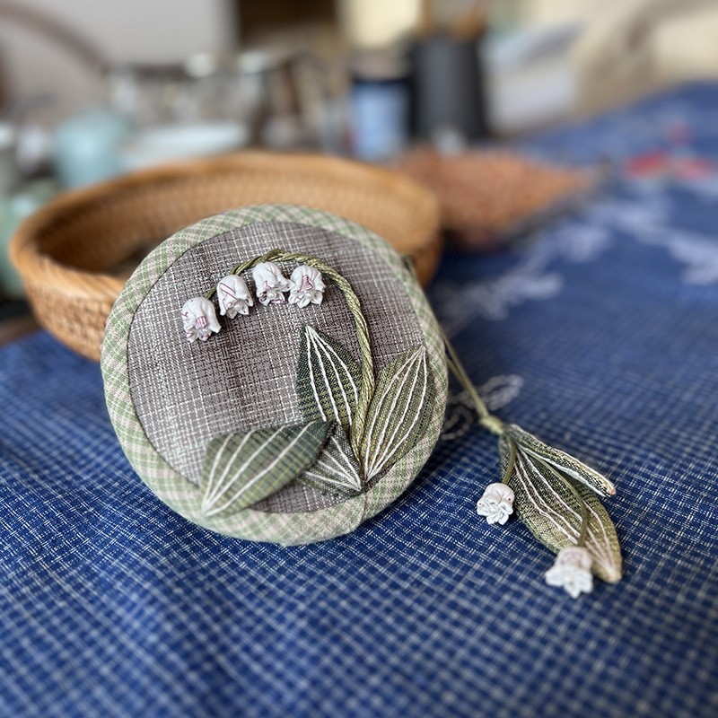 Bolsas de tela de arco de lujo bordadas a mano bolsas de tela navy bolsas de regalo para novias