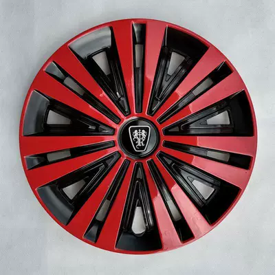 Digər kuzov və aksesuarlar — modification parts large wheel cover - 16inch-k7-model-black-and-red-1-piece
