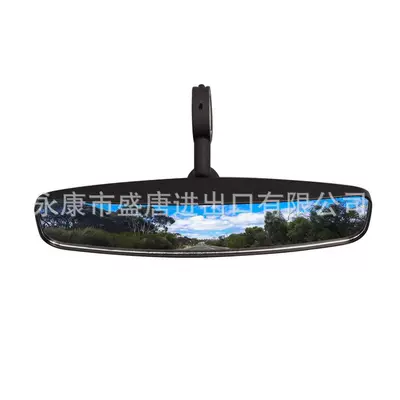 GOOFIT 44mm black rearview mirror adapted to UTV RZR XP1000-570 RZR off-road motorcycle