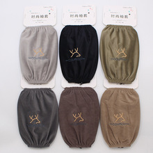 2025秋冬新款可爱卡通学生套袖韩版防污短款防脏护袖套厂家批发