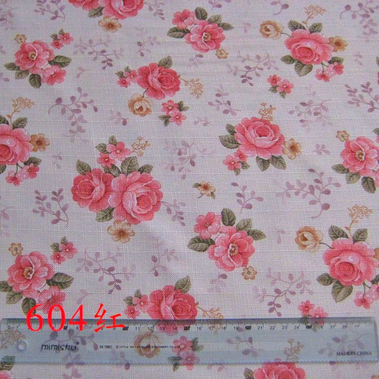 2.8米幅宽布料全涤印花装饰沙发布diy亚麻格子布亚麻纺织涤竹节布