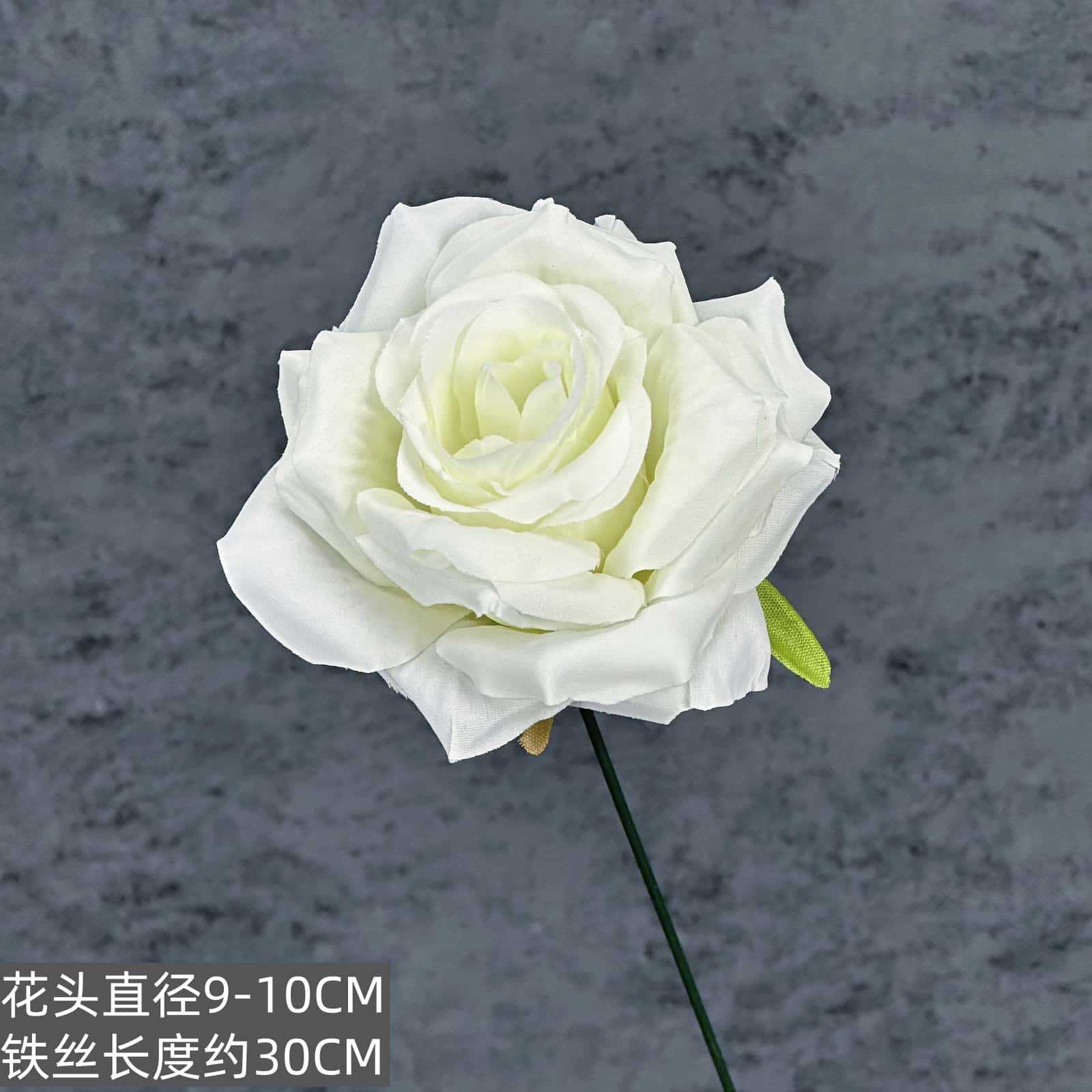 Flor de rosa simulada franela de una sola mano cascada de rosas flor simulada boda decoración del hogar decoración flor falsa al por mayor