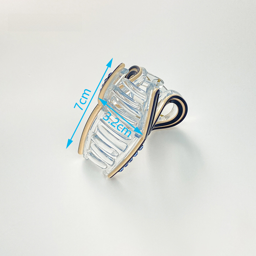 Fermaglio per capelli con strass caldo transfrontaliero Fermaglio per capelli per bambini Fermaglio per capelli con squalo Fermaglio per capelli piccolo Fermaglio per capelli di piccole dimensioni Internet Celebrante Copricapo_voghion.com