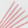 Colored paper straws 100 disposable environmental protection originality fruit juice Cocktail Art Paper quality party apply straw