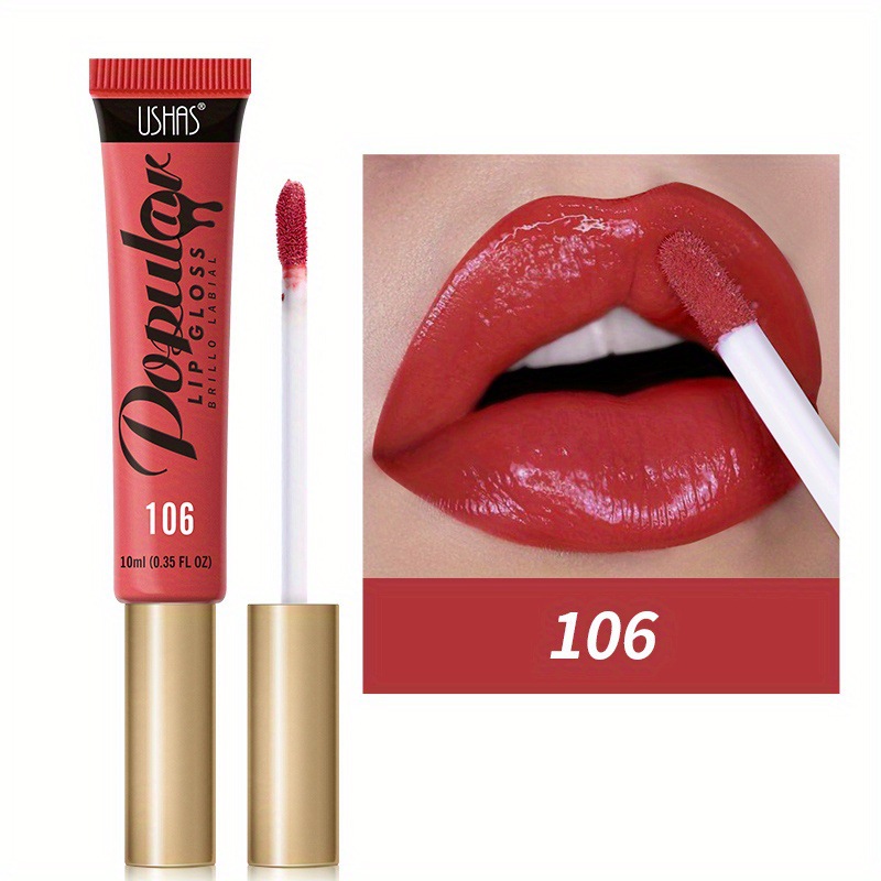 21g Weight Lip Glaze Type Of Cosmetics Plastic Material Multicolor Pattern Casual, Vacation Style Casual Vacation Multicolor Plastic Lip Glaze 13